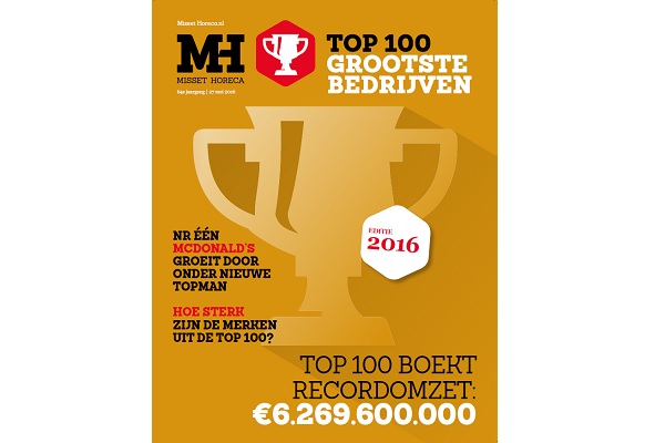Hoort uw bedrijf in de Misset Horeca Top 100 Grootste Bedrijven?