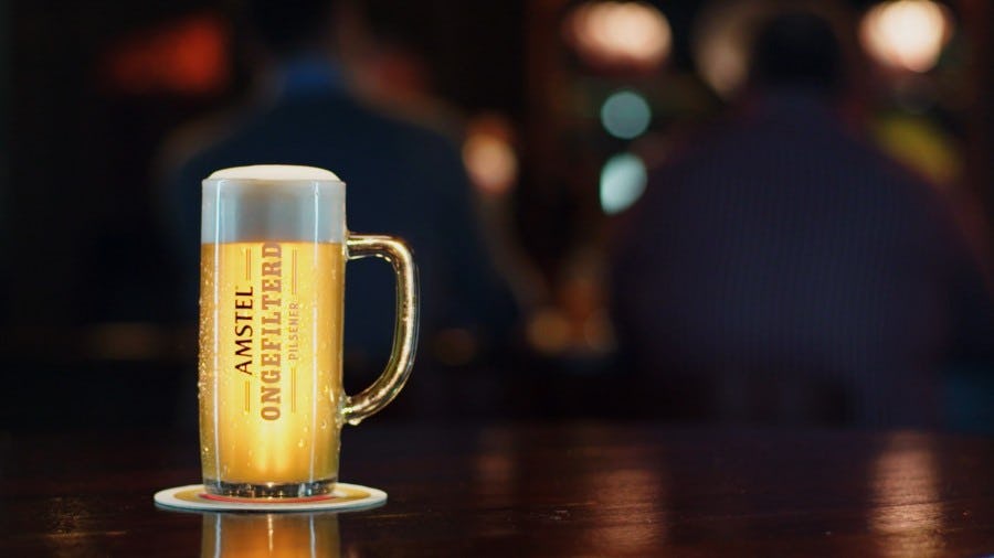 Amstel introduceert nieuw bier: Ongefilterd