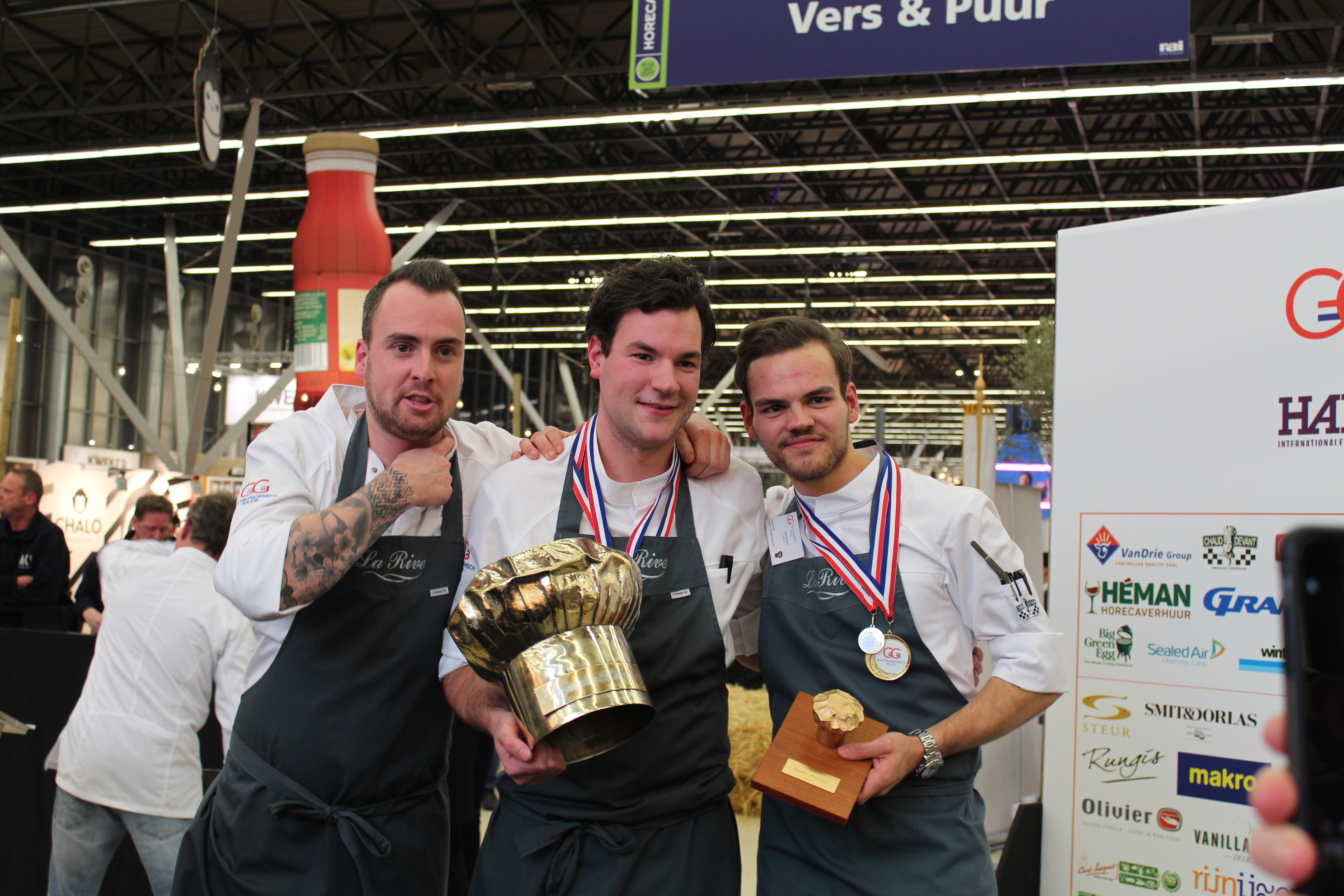 Team La Rive wint Gouden Koksmuts