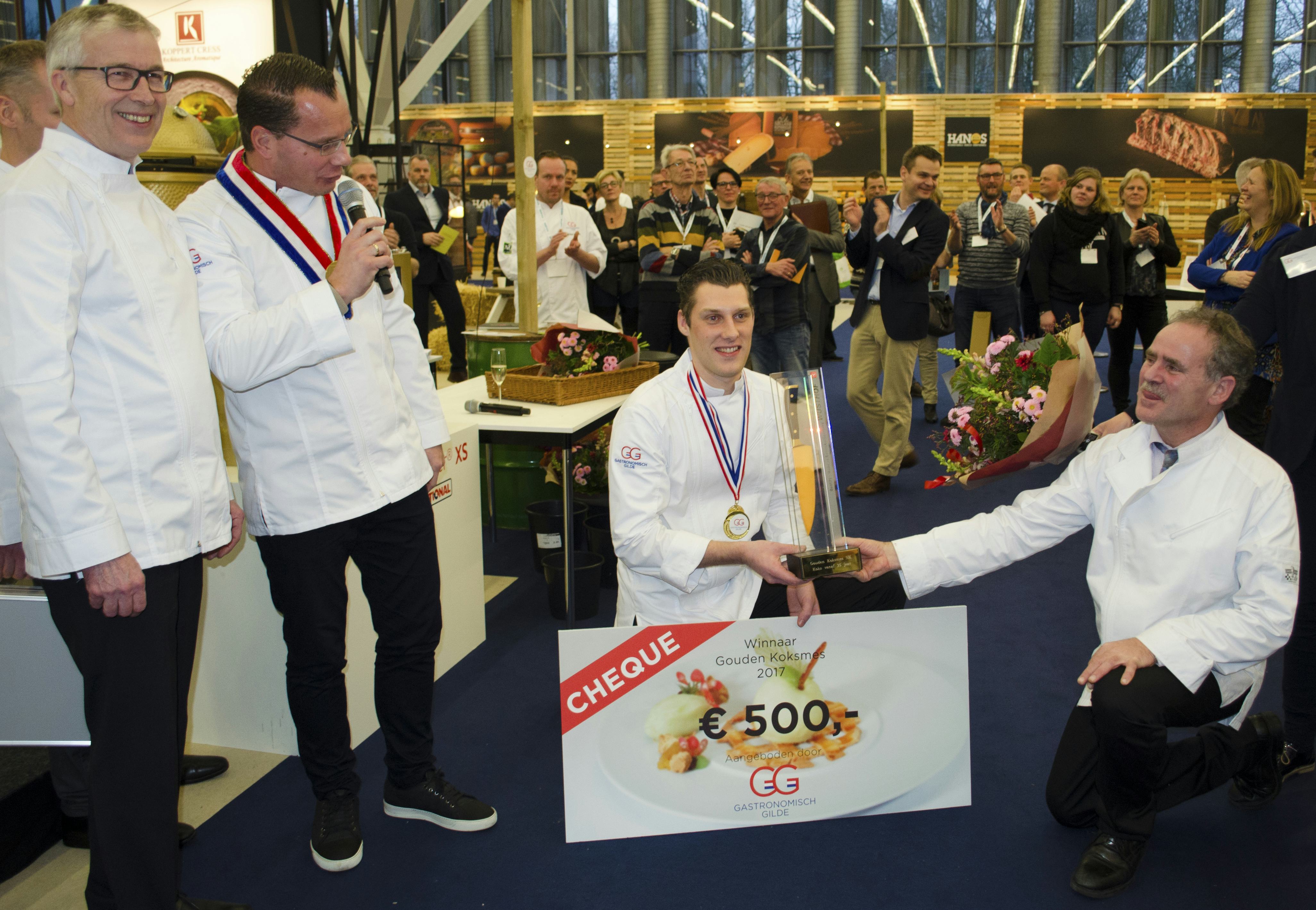 Gouden Koksmes voor Tom Lamers van De Kromme Dissel (*)