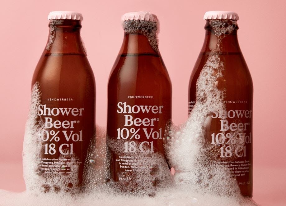 Zweedse brouwer komt met bier voor onder de douche