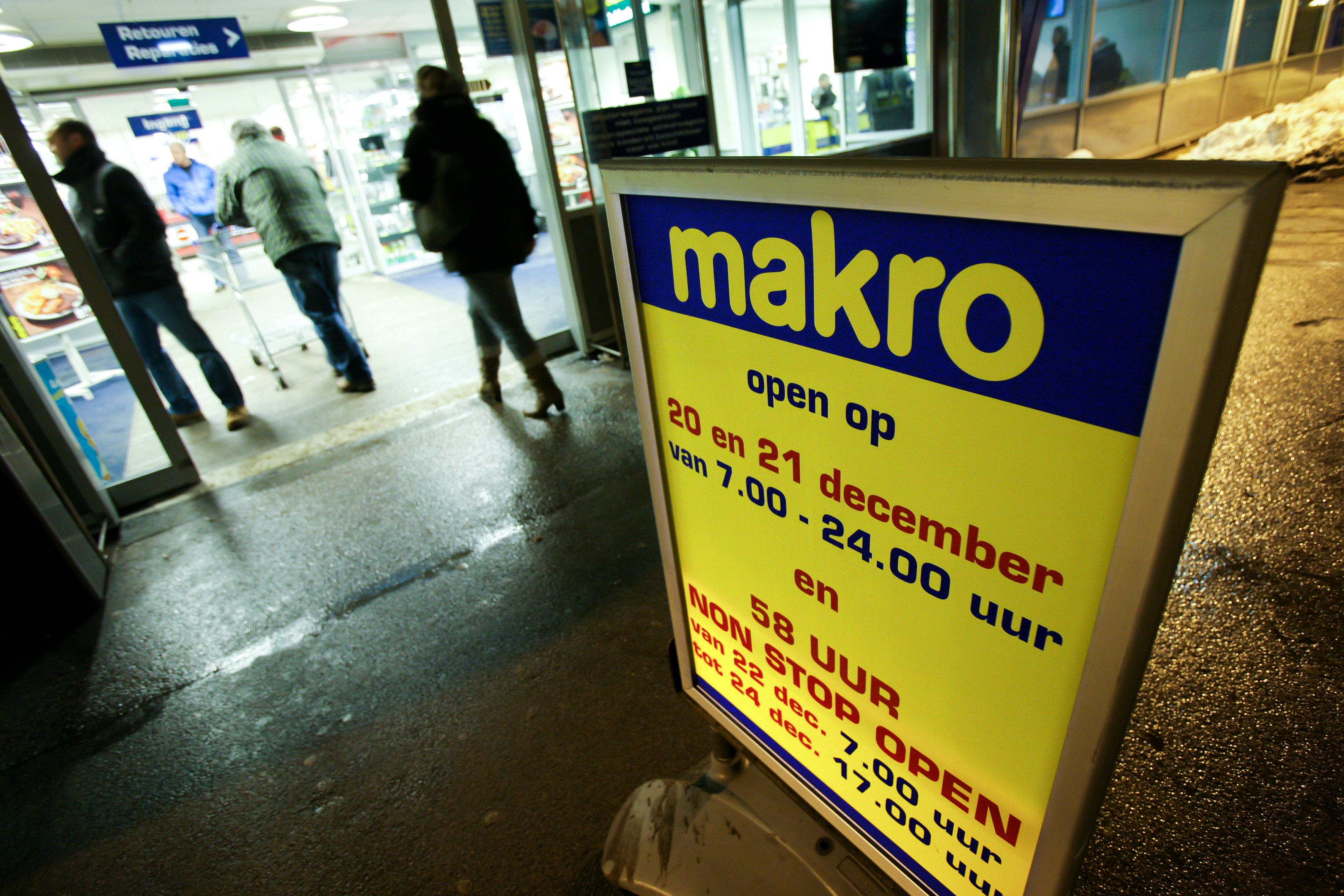 'Amerikaans groothandelsconcern wil moederbedrijf Makro kopen'
