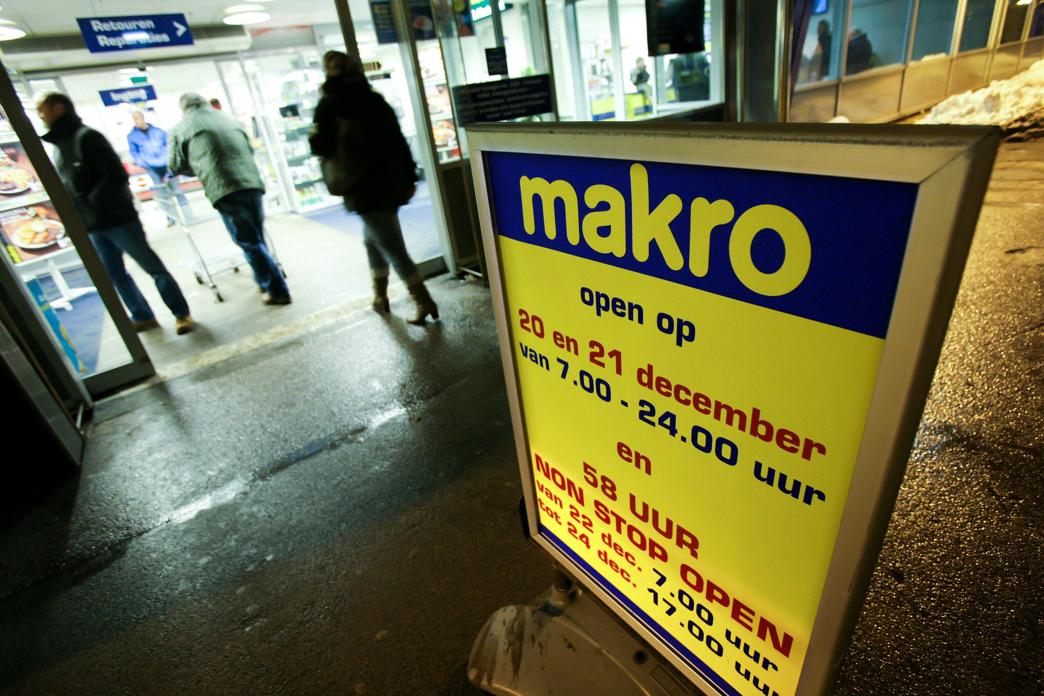 Makro: negatieve omzet en last van scherpe concurrentie