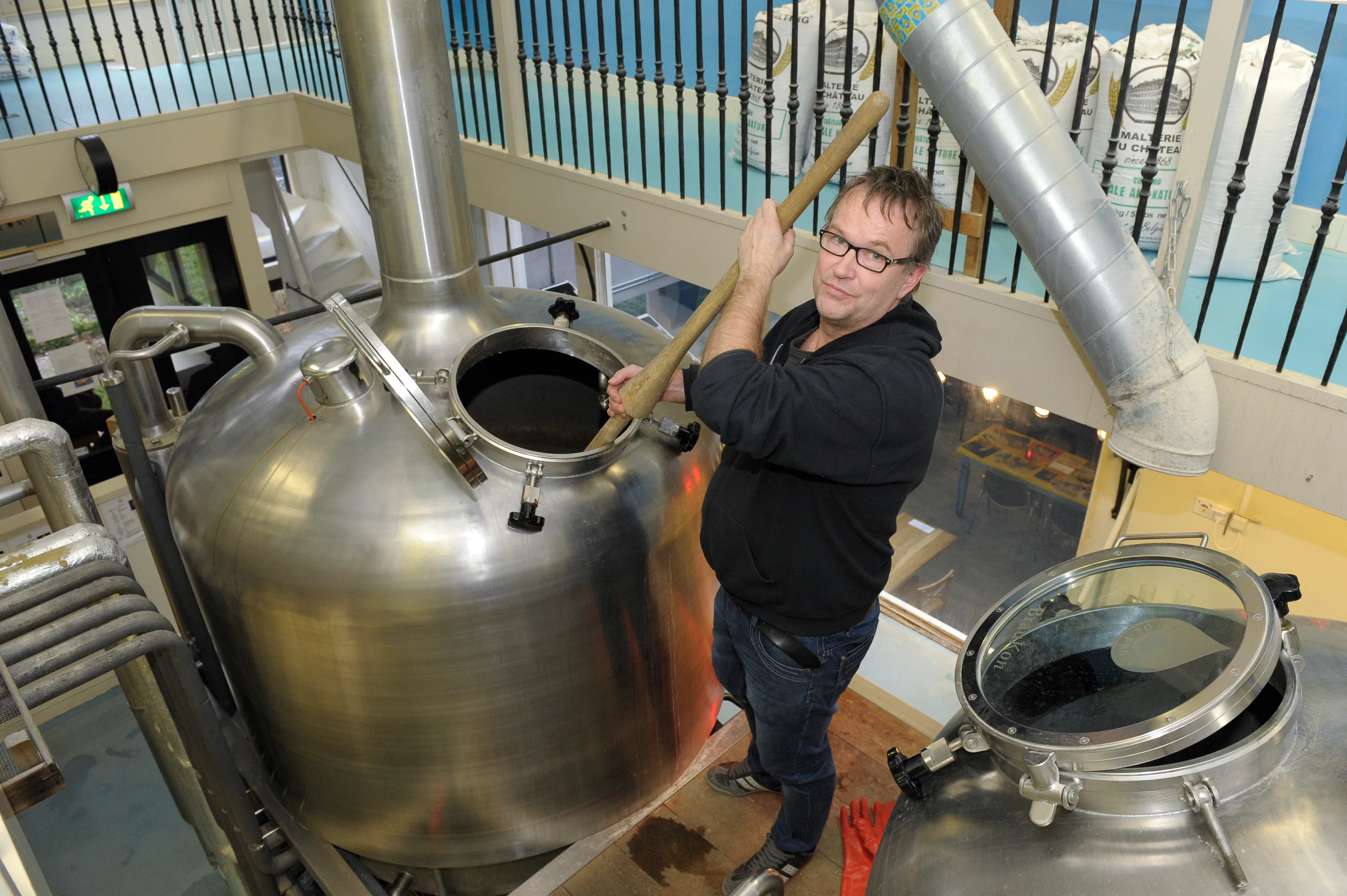 Mede-oprichter Fer Kok van brouwerij Prael
(c) Fotobureau Dijkstra)