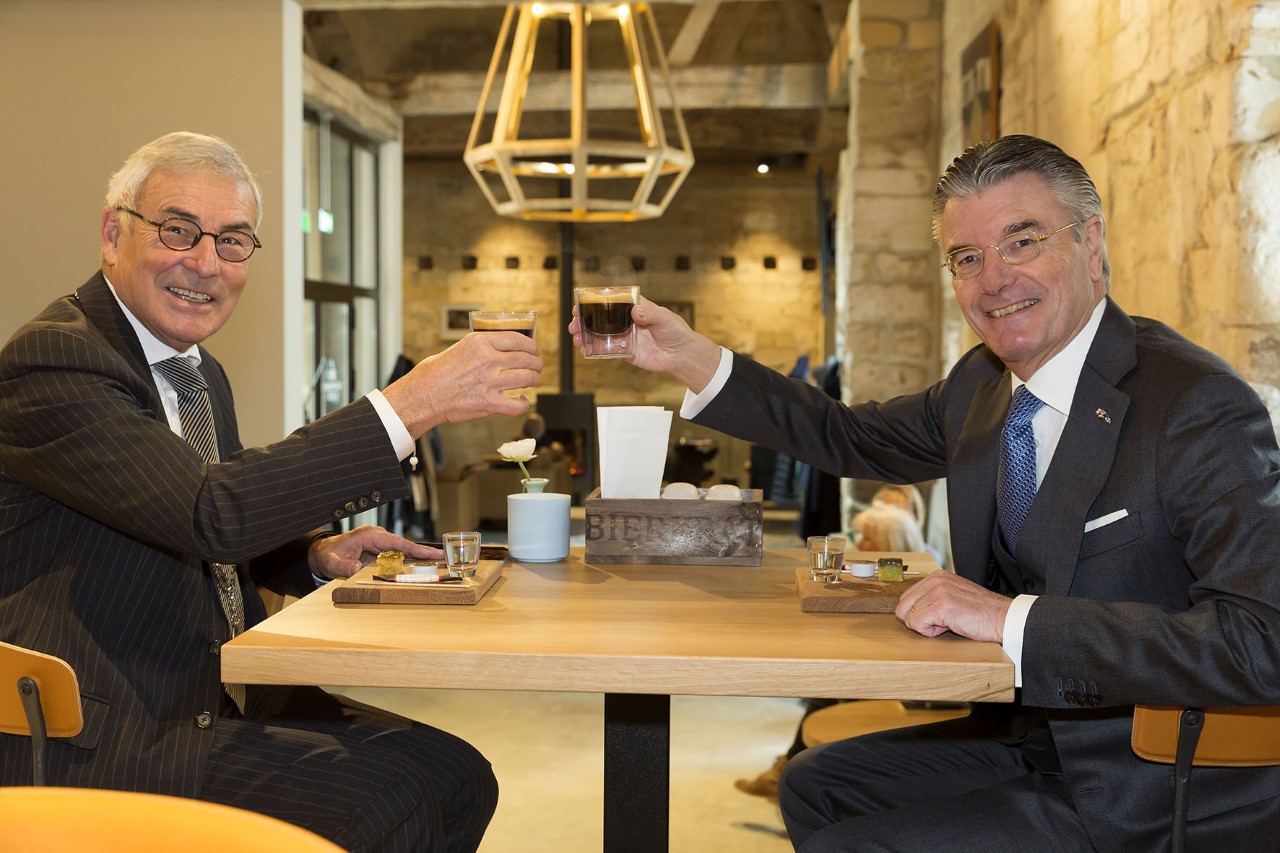 Burgemeester Quicx Coffee & More in kasteelhoeve Château St. Gerlach