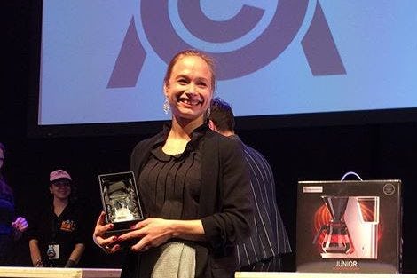 Esther Maasdam is beste cuptaster van Nederland 2017