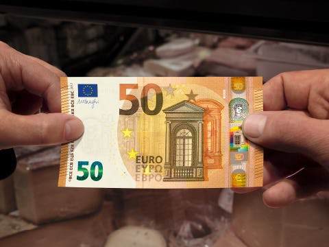 Nieuw biljet van vijftig euro in april 2017