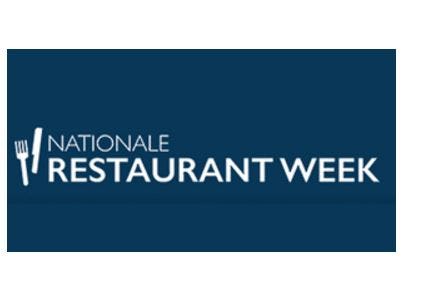 Euro bovenop menuprijs diner Restaurant Week