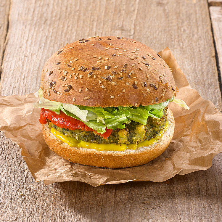 Verhage introduceert vegetarische burger