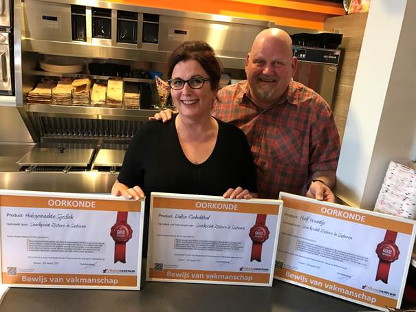 Roger Gielen, Snackpoint Susteren: drie keer goud