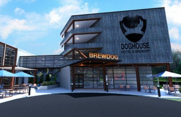 Bierhotel voor brouwers van Brewdog