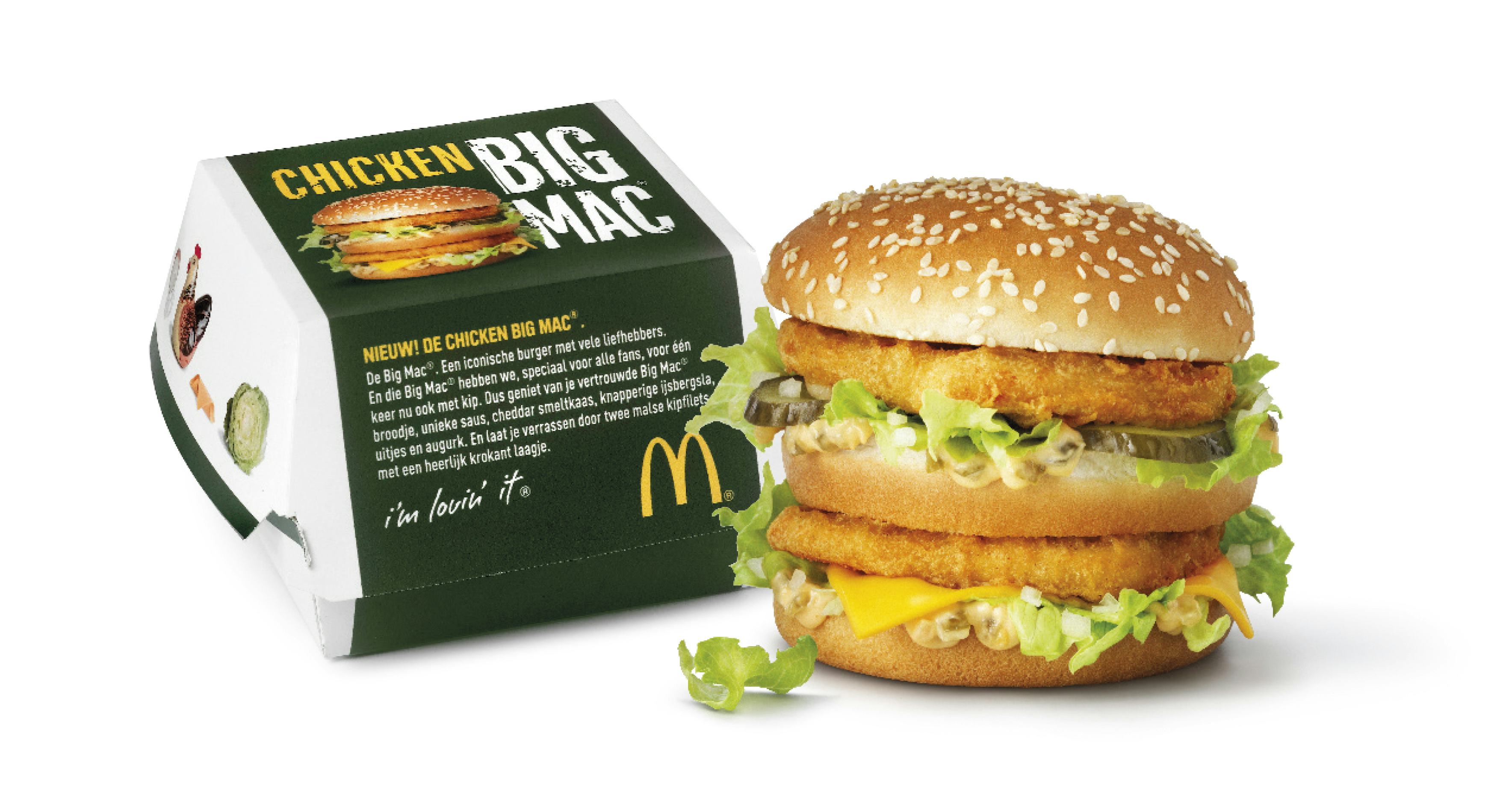 McDonald's introduceert tijdelijk de Chicken Big Mac