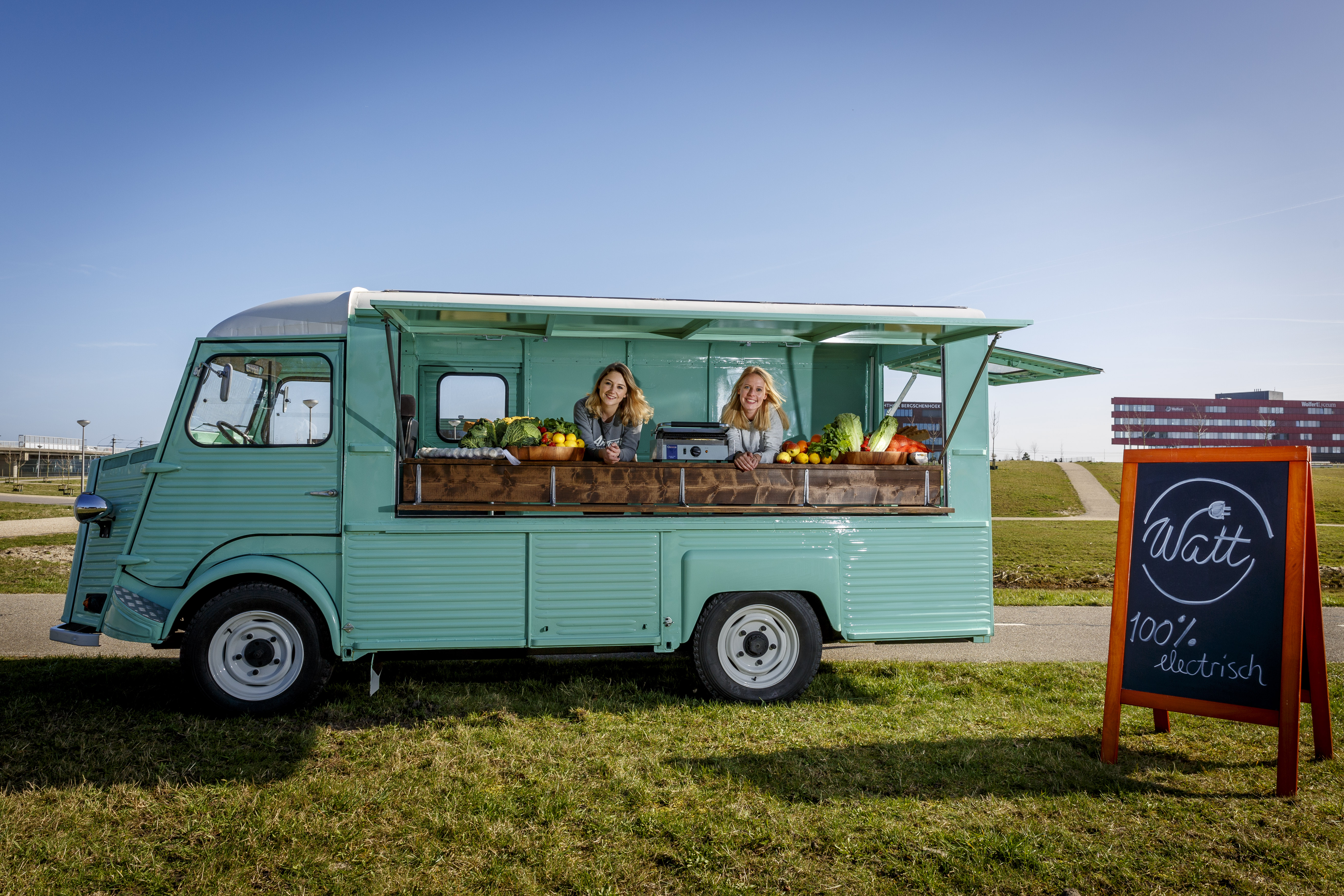 Foodtruck Watt: de eerste volledig elektrische