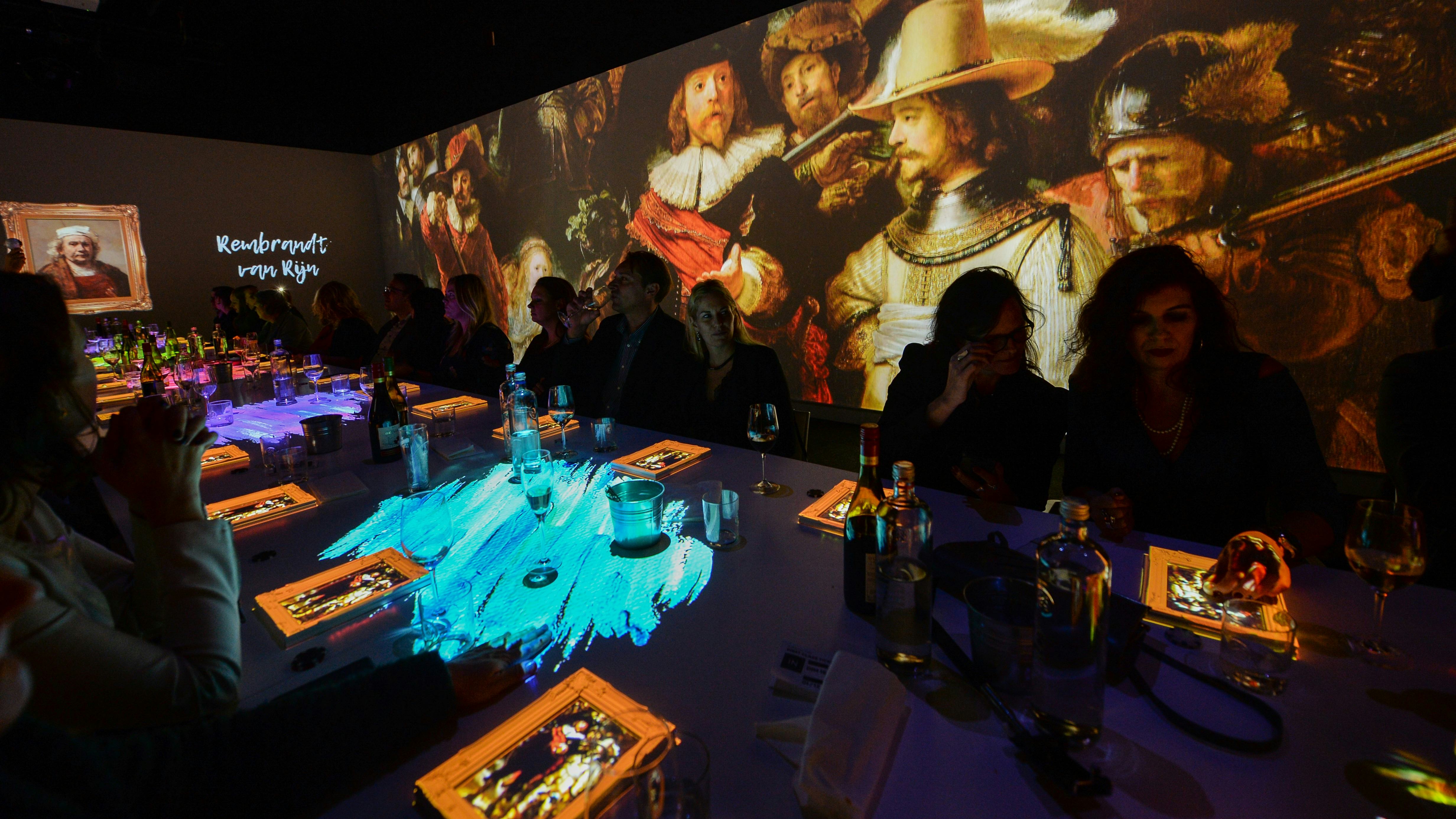 Al 4000 bezoekers voor concept 'digitaal dineren' Dinner in Motion