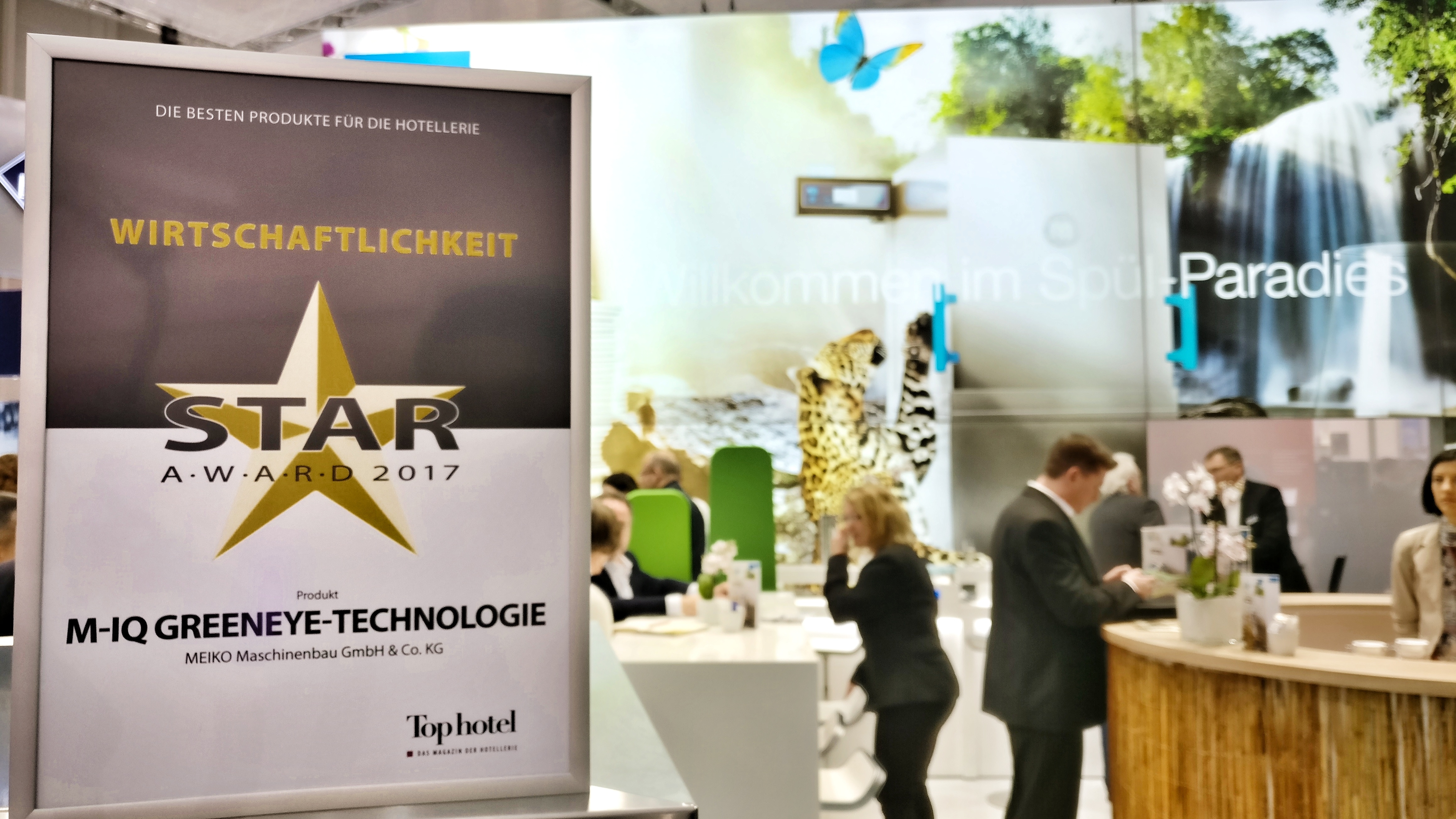 Meiko wint de Top hotel Star Award