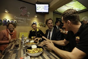 Eierbal Friet van Piet in Groningen