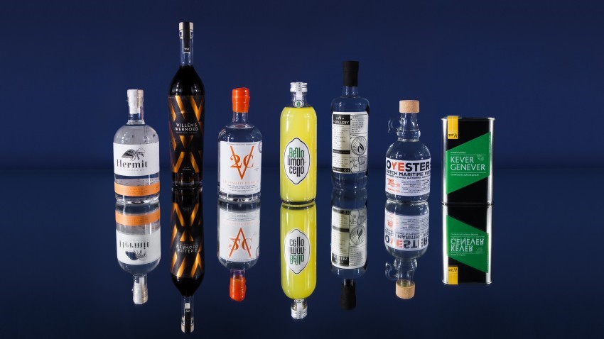 Kleine craft spirit merken verenigd in Hollands Nat