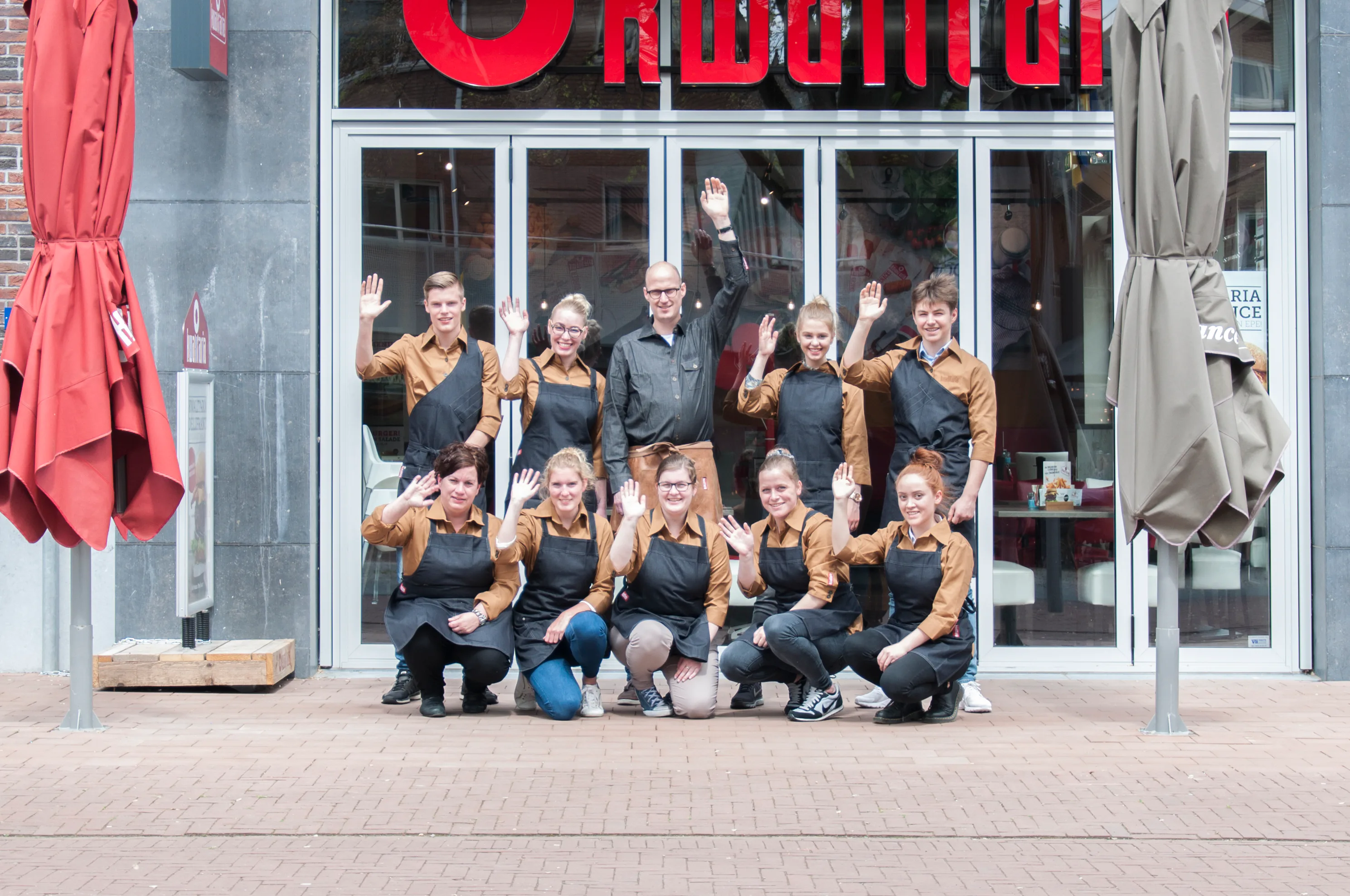 Het team van Kwalitaria Délifrance Epe