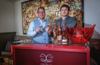 Jeroen Broos en Thomas Lancray (Cavalier)