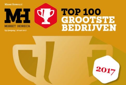 Ranglijst Horeca Top 100 2017: de grootste horecabedrijven van Nederland