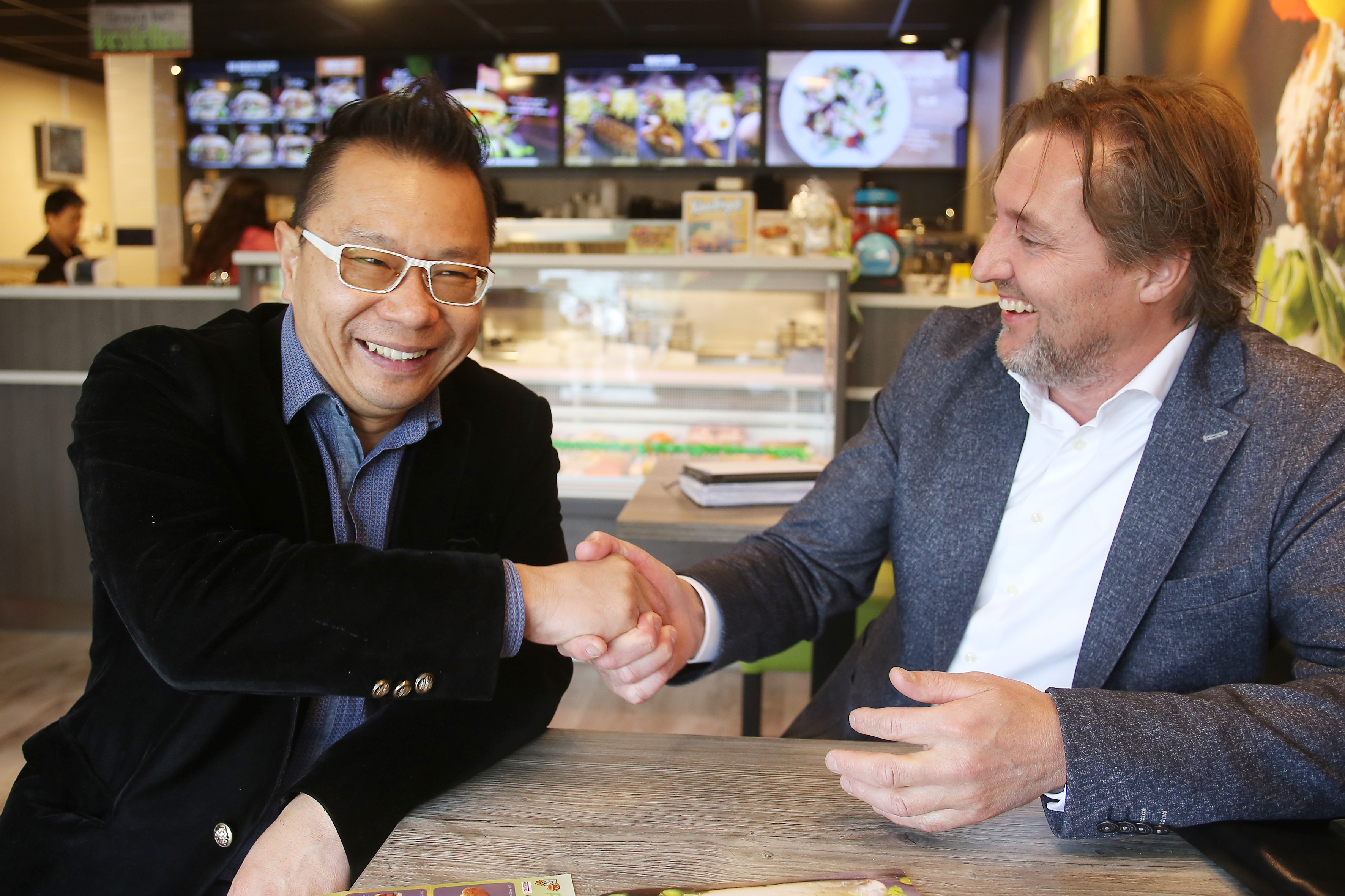 Sheng Chen en Syl Lammers.