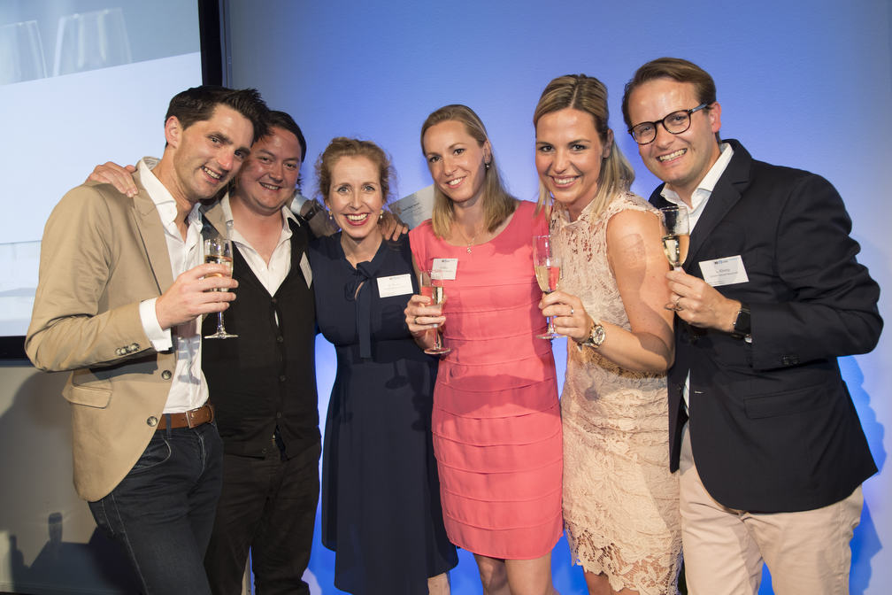 Het winnende team van Kruisherenhotel Maastricht.