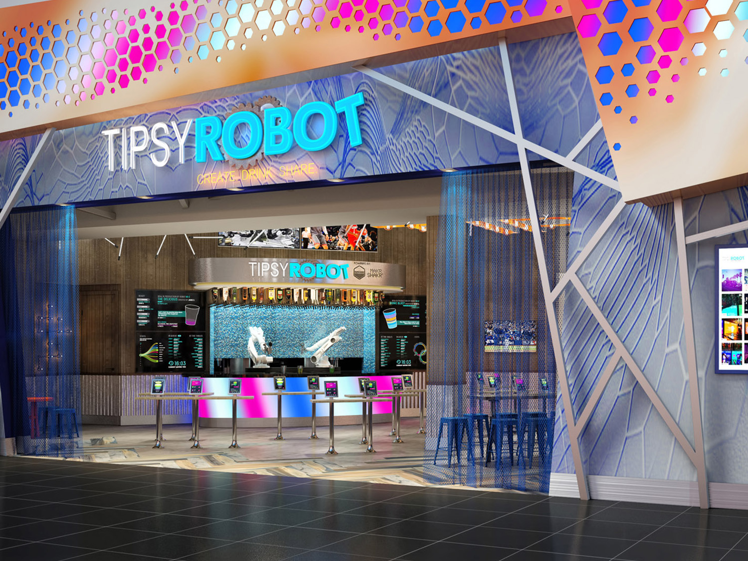 Robotcafé 'Tipsy Robot' opent deuren
