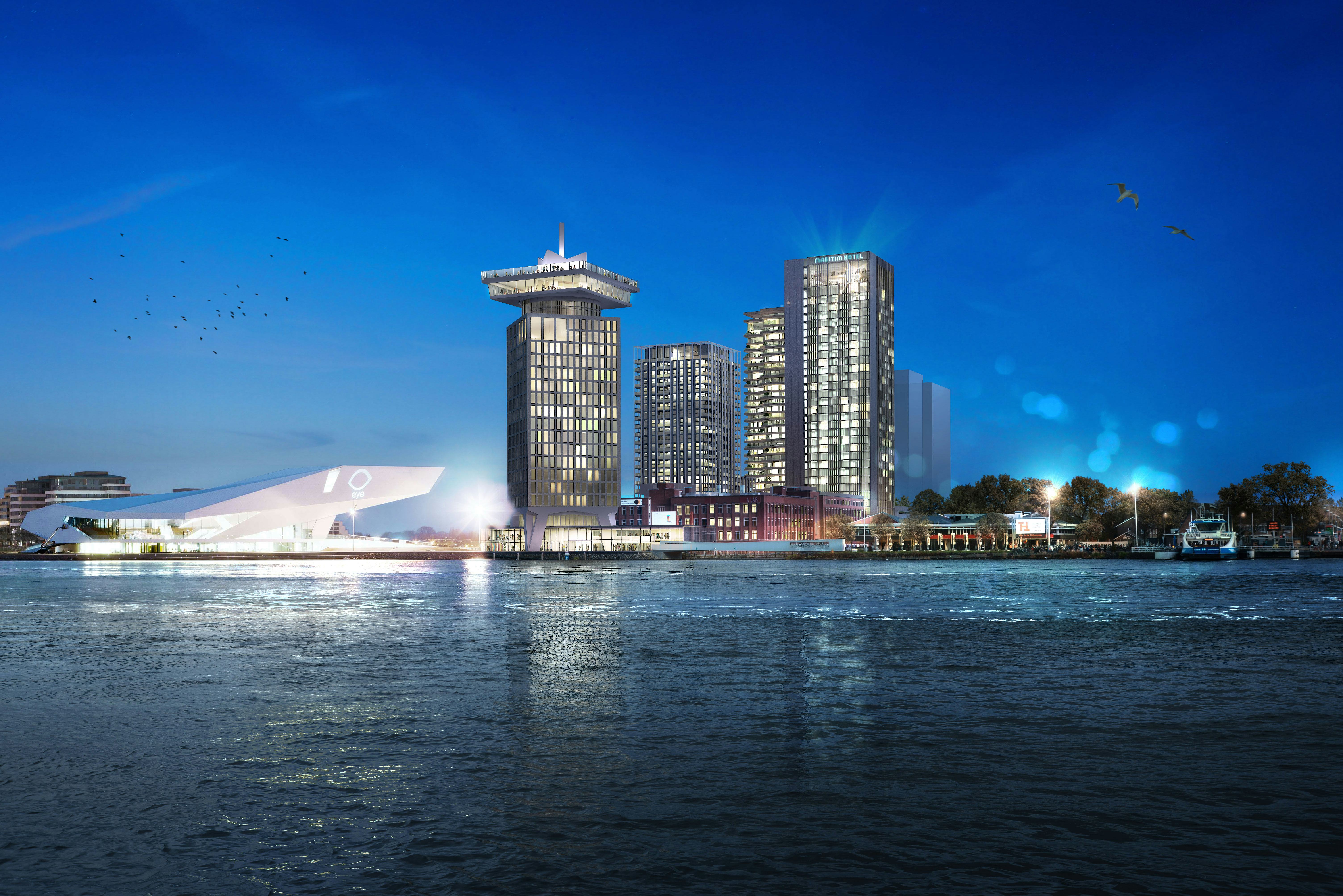 Bouw mega-hotel Maritim Amsterdam-Noord van start