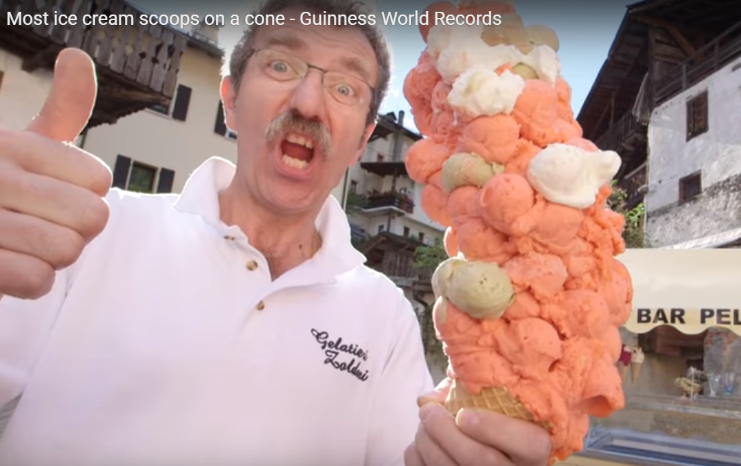 TV-programma op zoek naar nieuw schepijsrecord