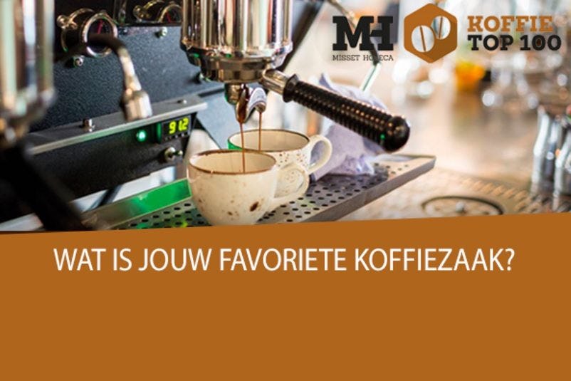 De Tuynkamer in Hoorn aan kop in Publieksprijs Koffie Top 100 2017