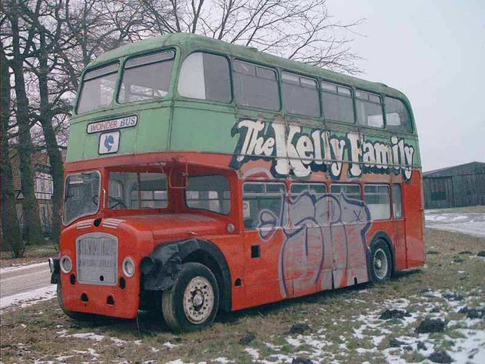 Onder de hamer: vroegere tourbus Kelly Family omgebouwd tot café-restaurant