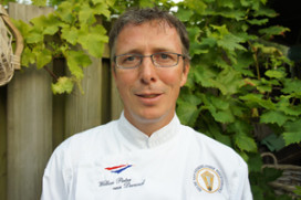 Koning neemt Meesterkok Willem-Pieter van Dreumel aan als chef-kok