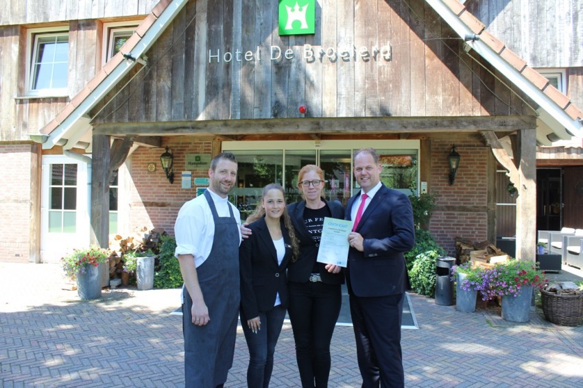 Gouden Green Key voor Hampshire Hotel De Broeierd Enschede