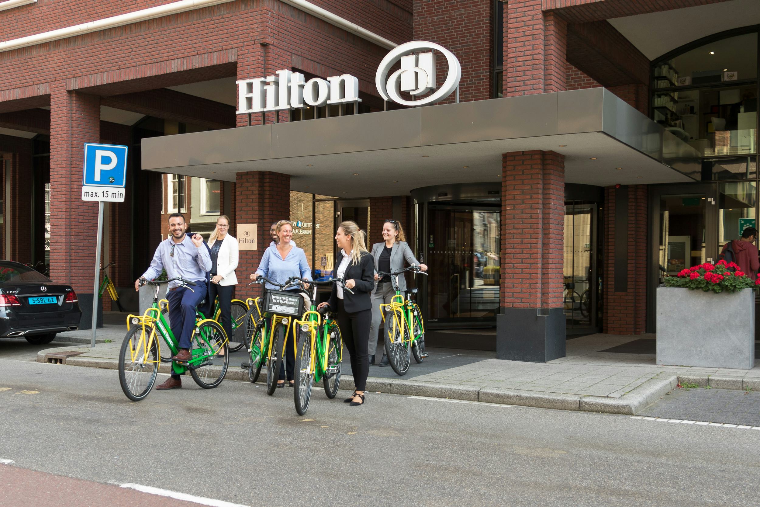 Hilton Den Haag introduceert vergaderen met 'Bike Break'