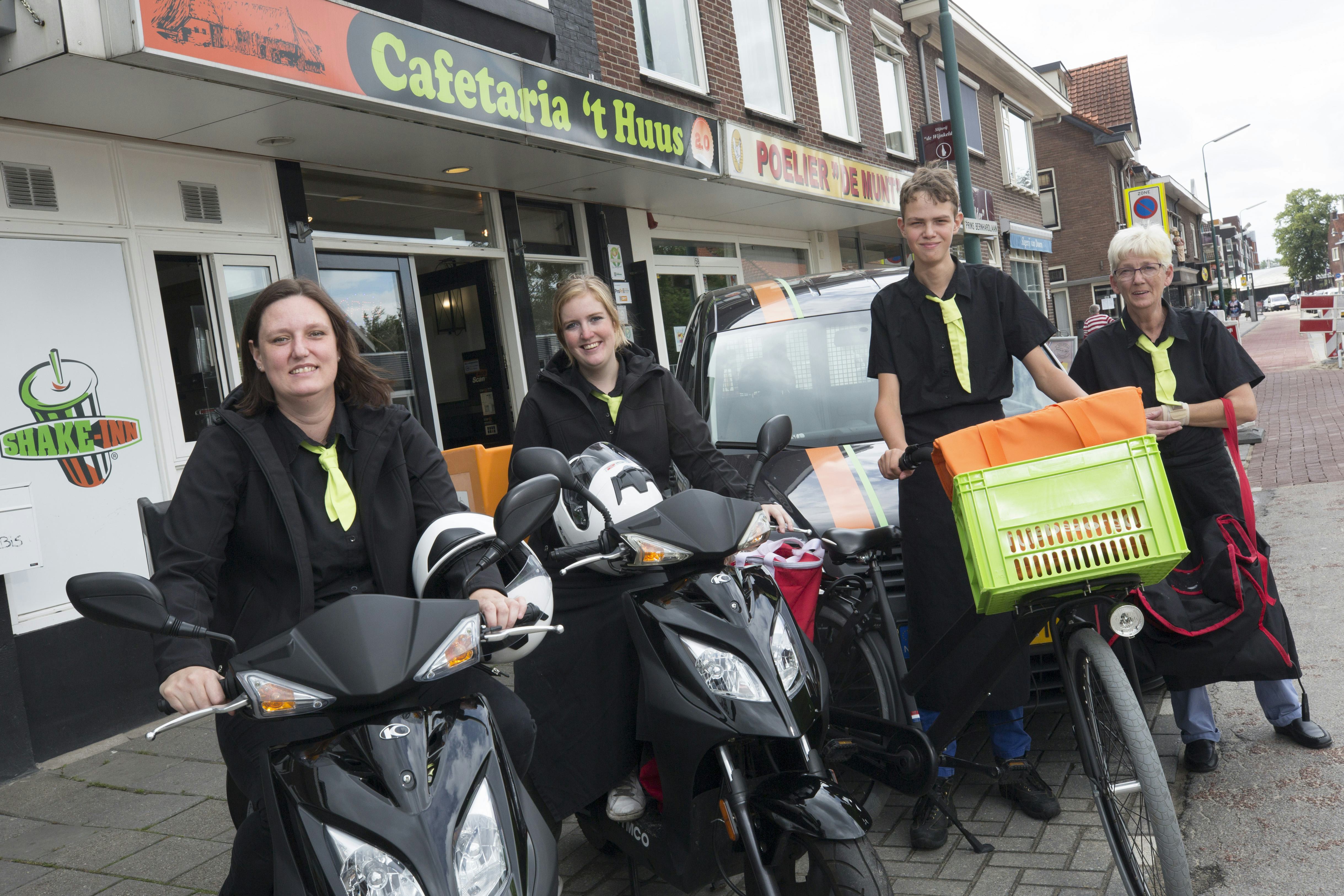 Veenendaalse cafetaria maakt van bezorgen kernactiviteit
