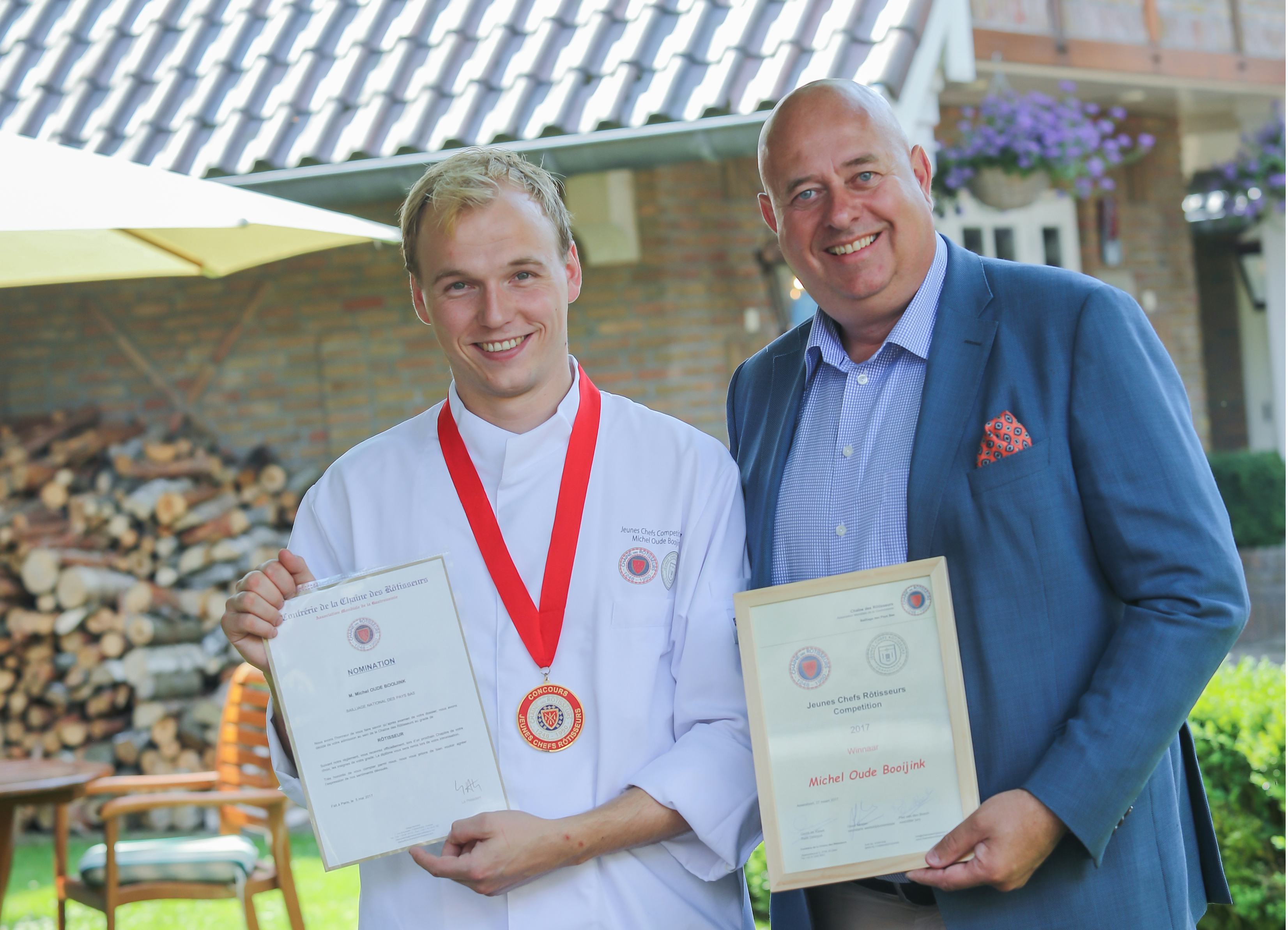 Michel Oude Booijink wint zilver bij Young Chefs Competition