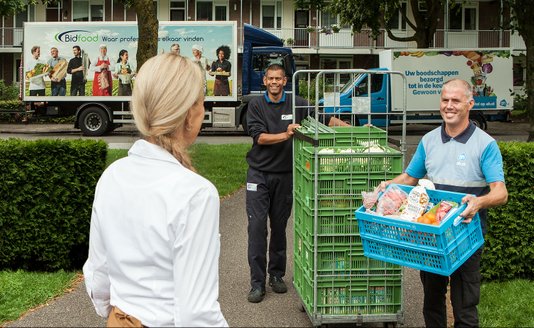 Bidfood en Albert Heijn gaan de zorg bedienen