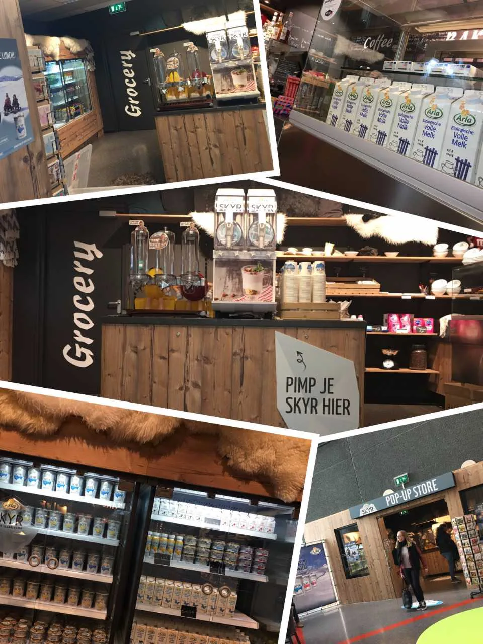 Skyr pop-up store op Hogeschool Saxion in Deventer