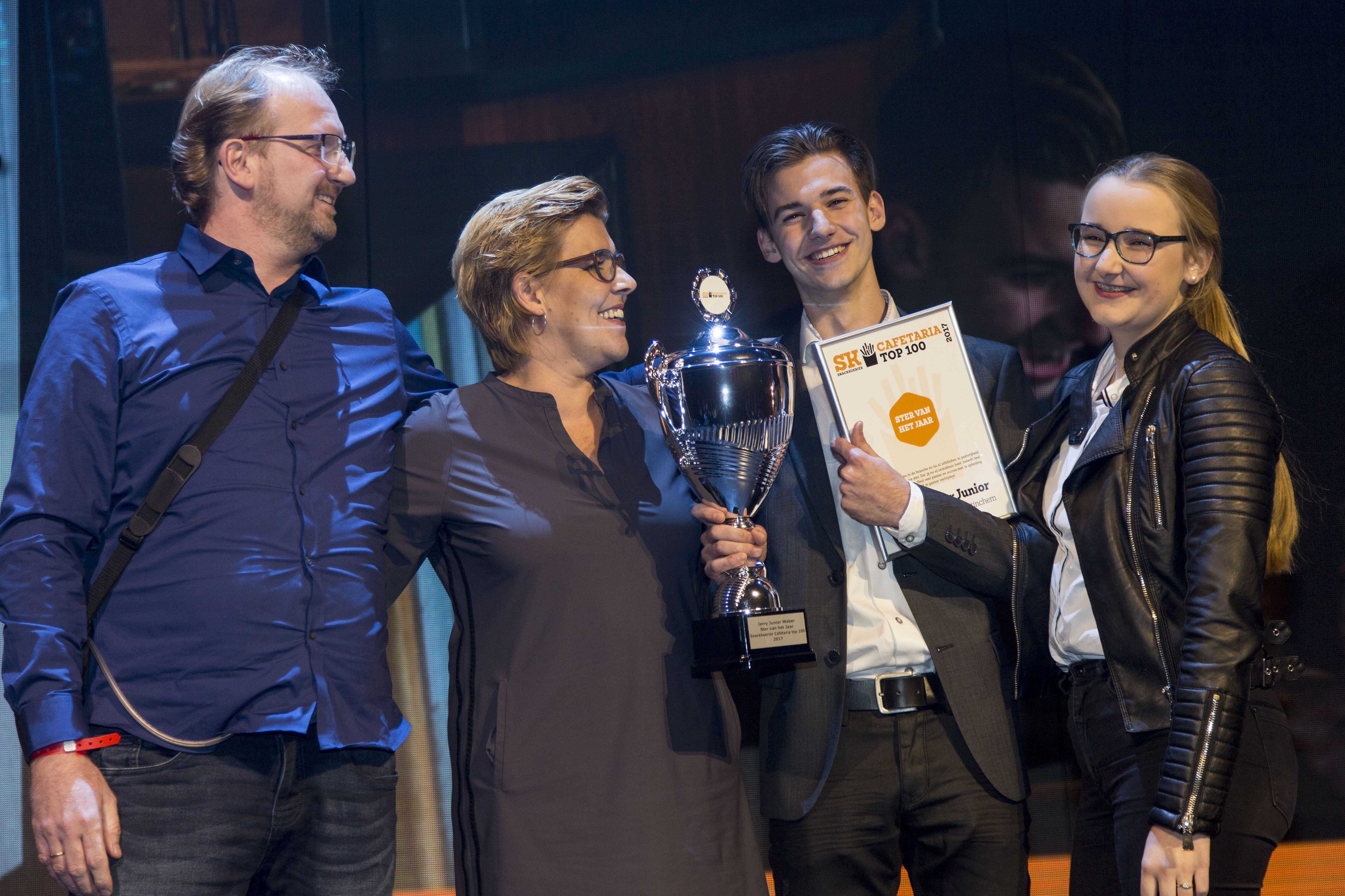 Ster van De Cafetaria Top 100 2017: 'Die glimlach maakt het verschil'