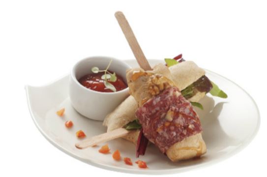 Een Brollie met hertenborst past uitstekend bij de herfst en de winter.