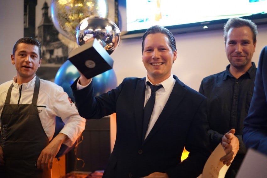 Sander van Zantvliet wint 51e Benelux finale Prix Culinaire Le Taittinger