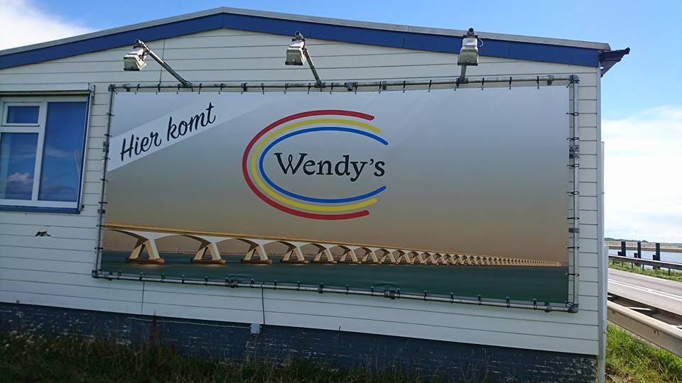 Tweede Nederlandse Wendy's in Zeeland, Amerikanen 'not amused'