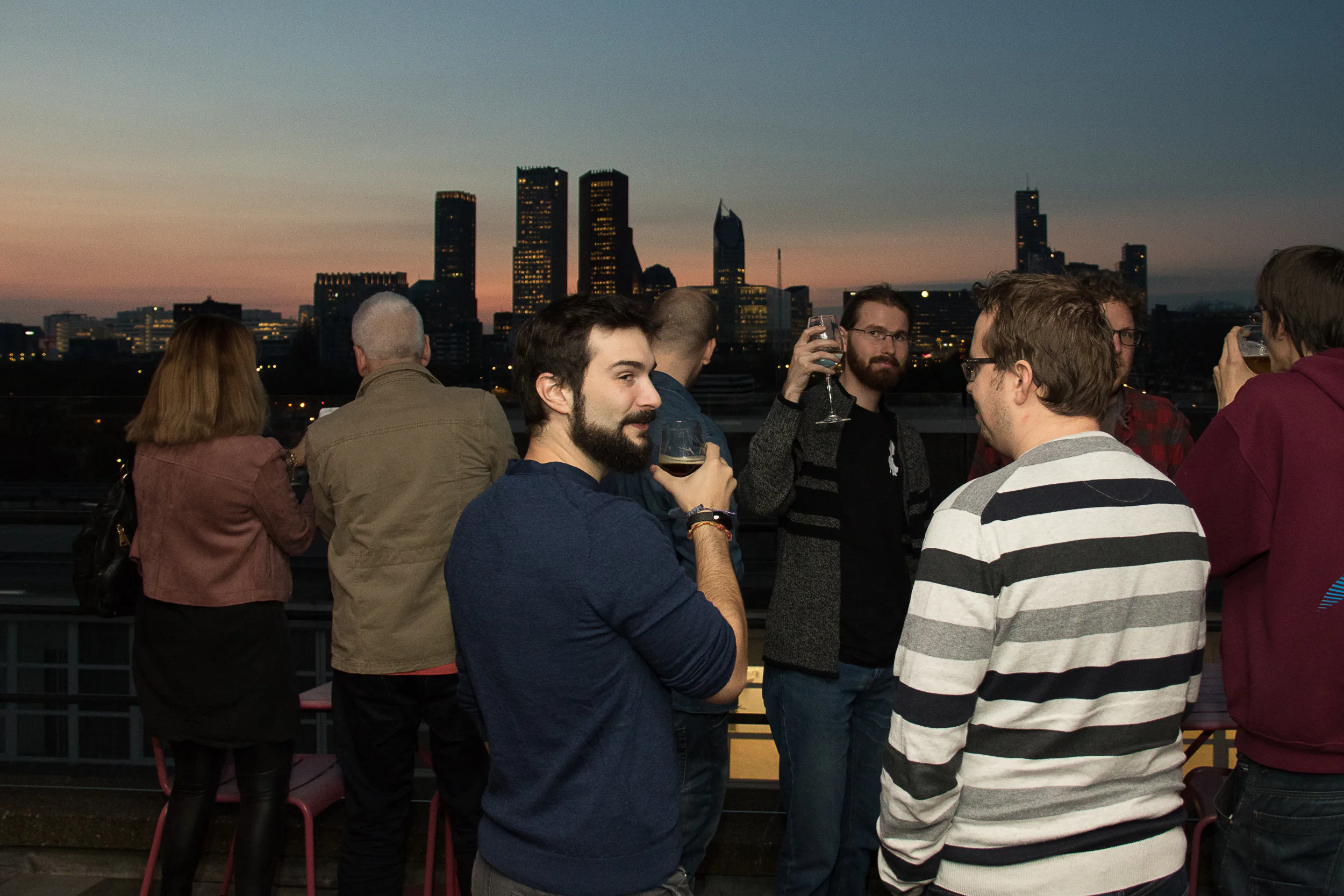 Haagse rooftopbar Bink open