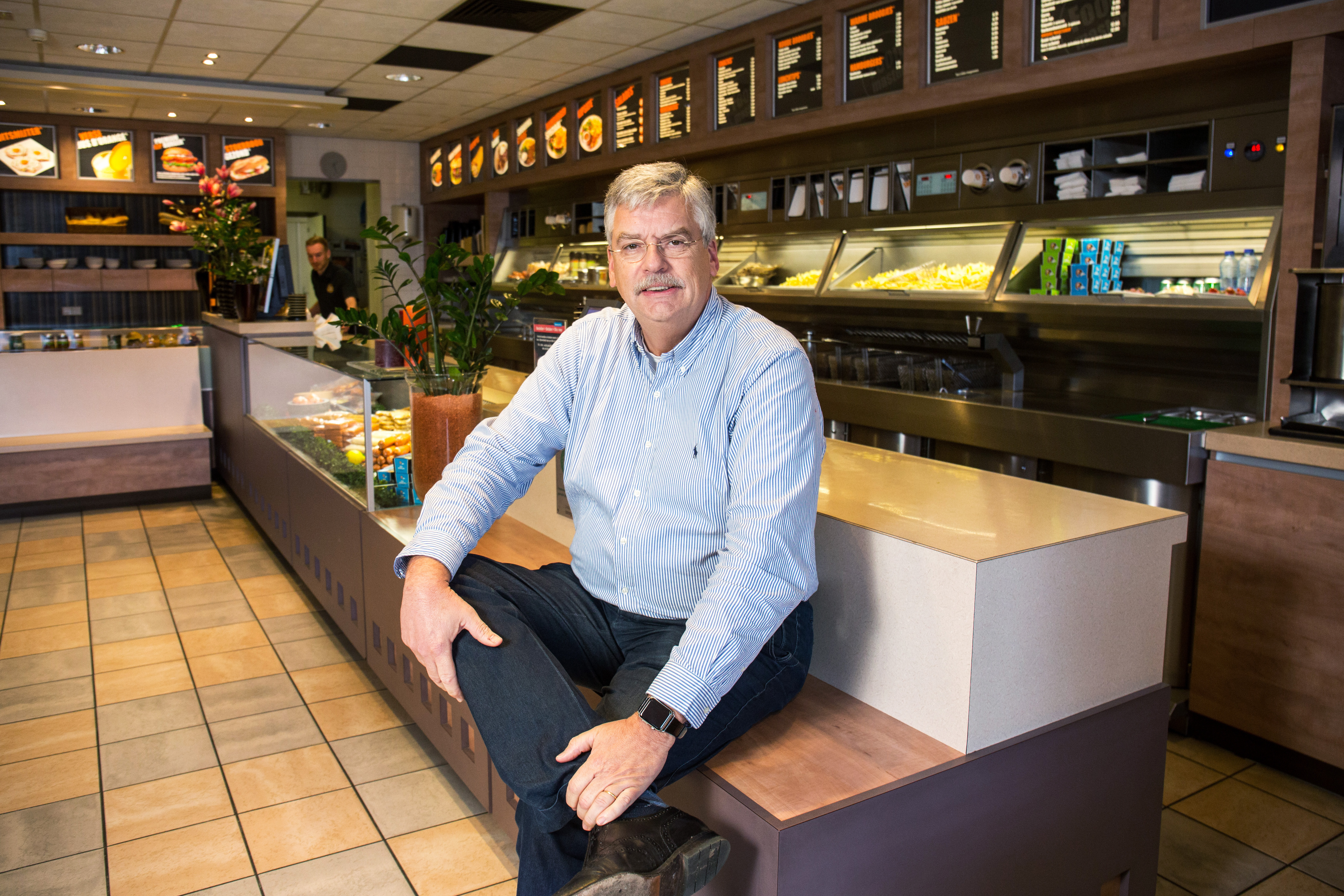 ProFri-directeur Frans van Rooij is bezig met 'ont-Rooijen'