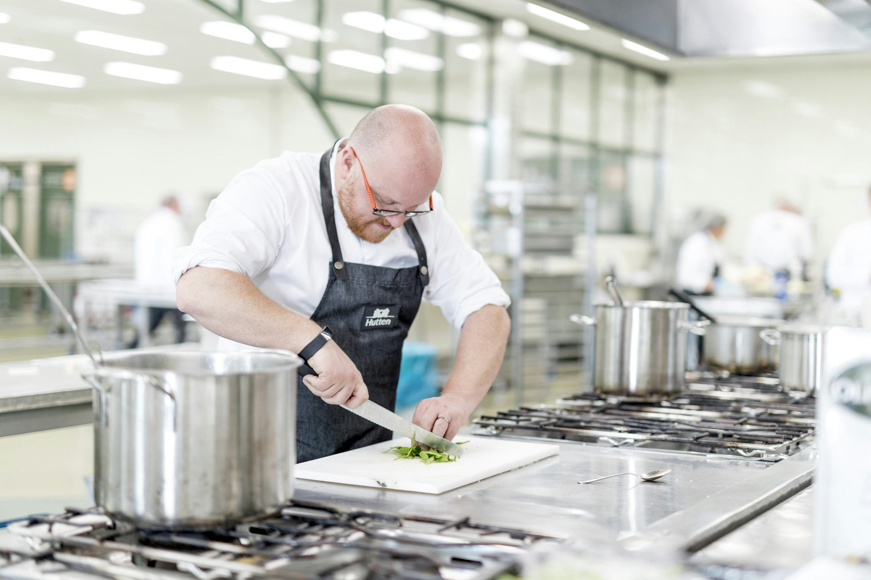 ‘Drop your ego and listen to your customer’, zegt corporate executive chef Damien Taylor. 