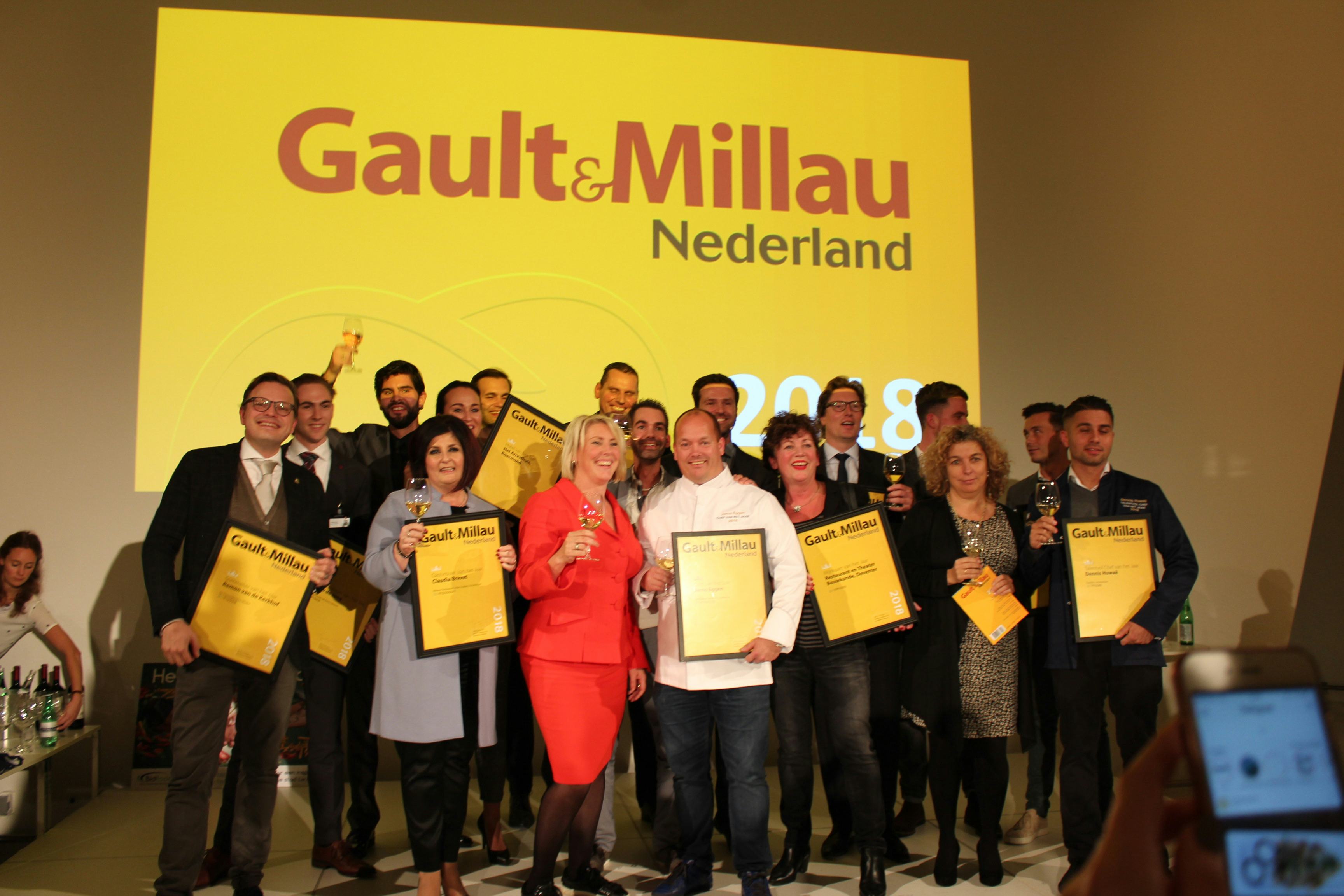 Alle awardwinnaars GaultMillau 2018