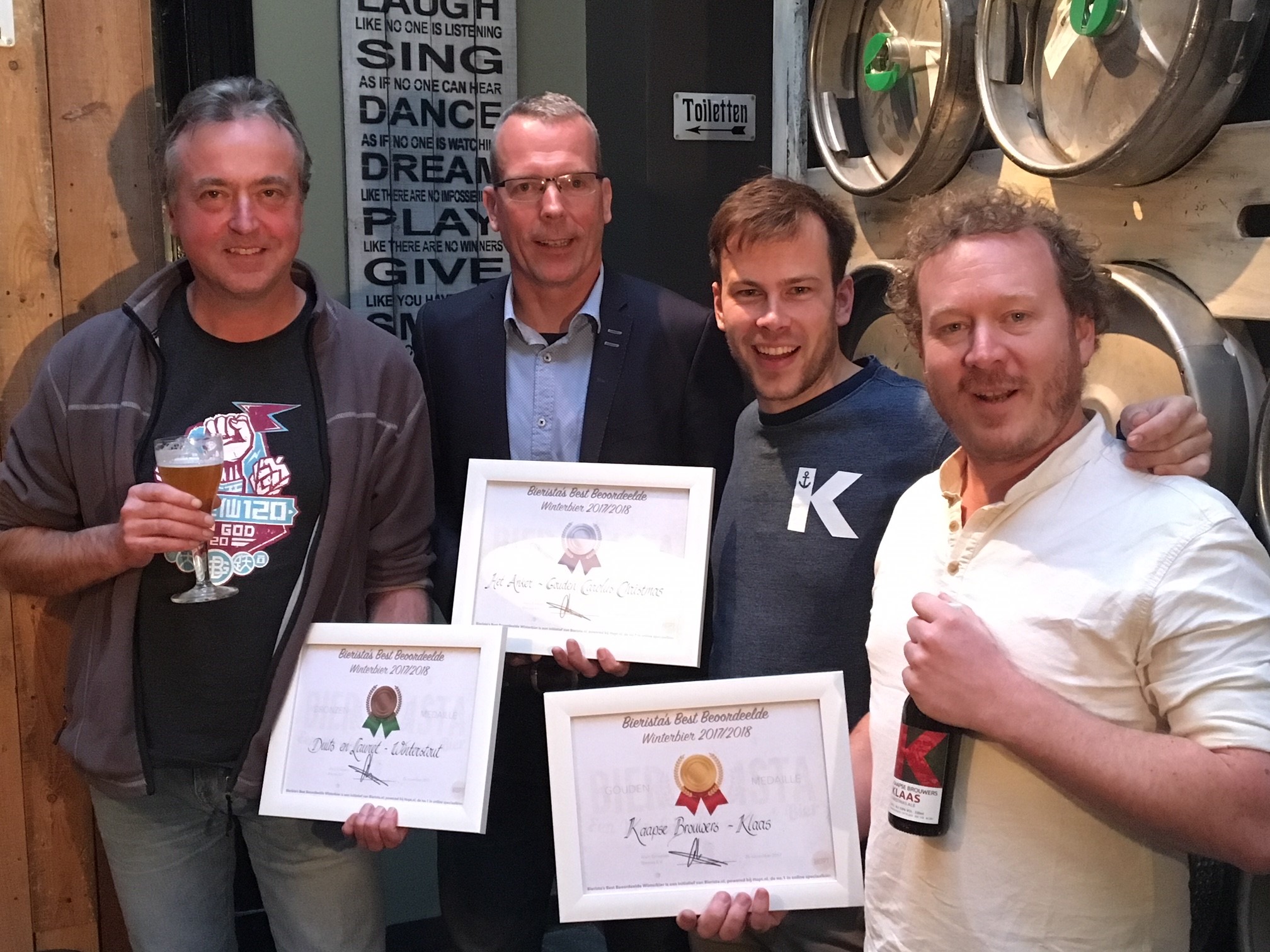 Kaapse Brouwers brouwt beste Winterbier: Klaas