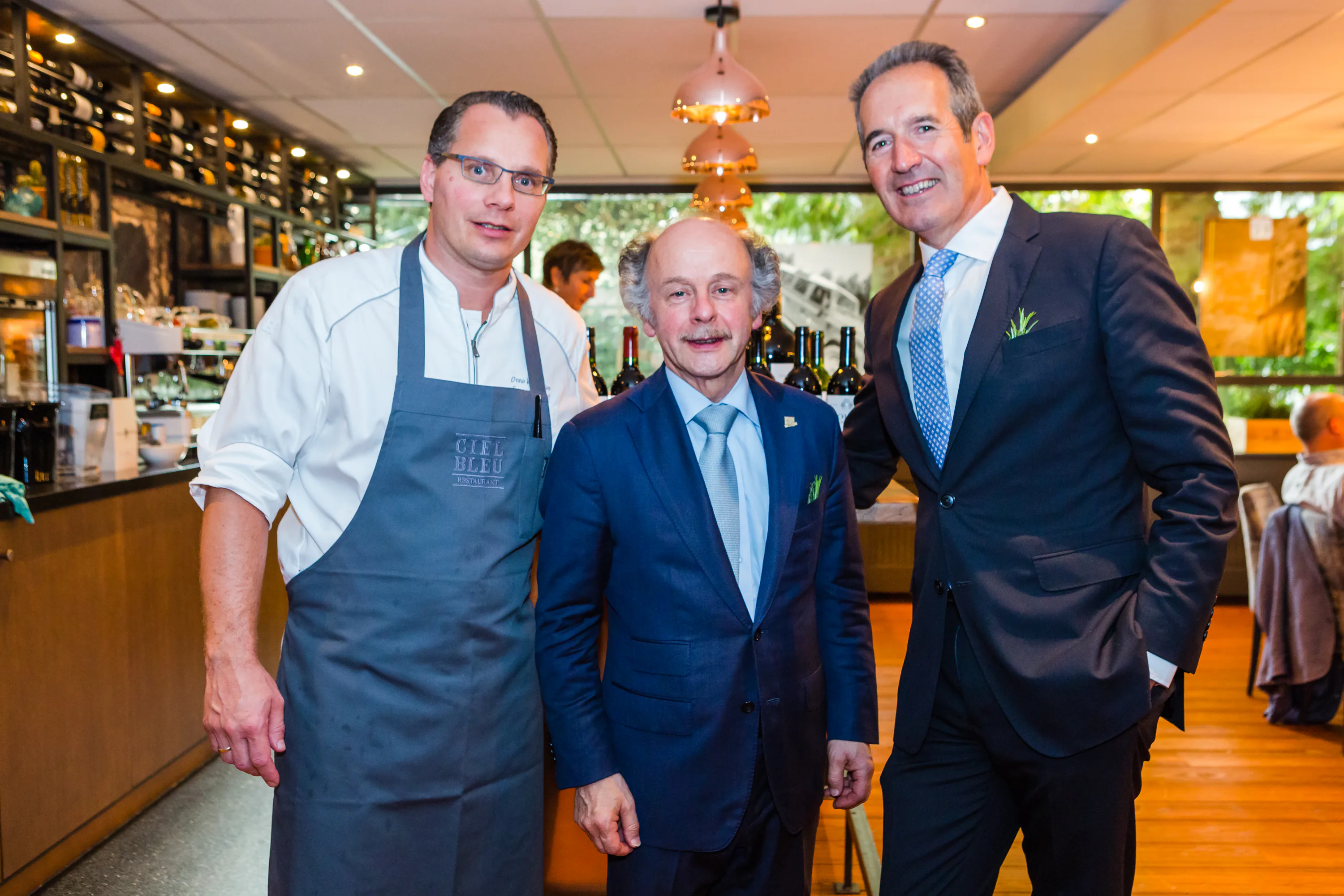 Onno Kokmeijer, Noël Vanwittenbergh en Agustin Santolay