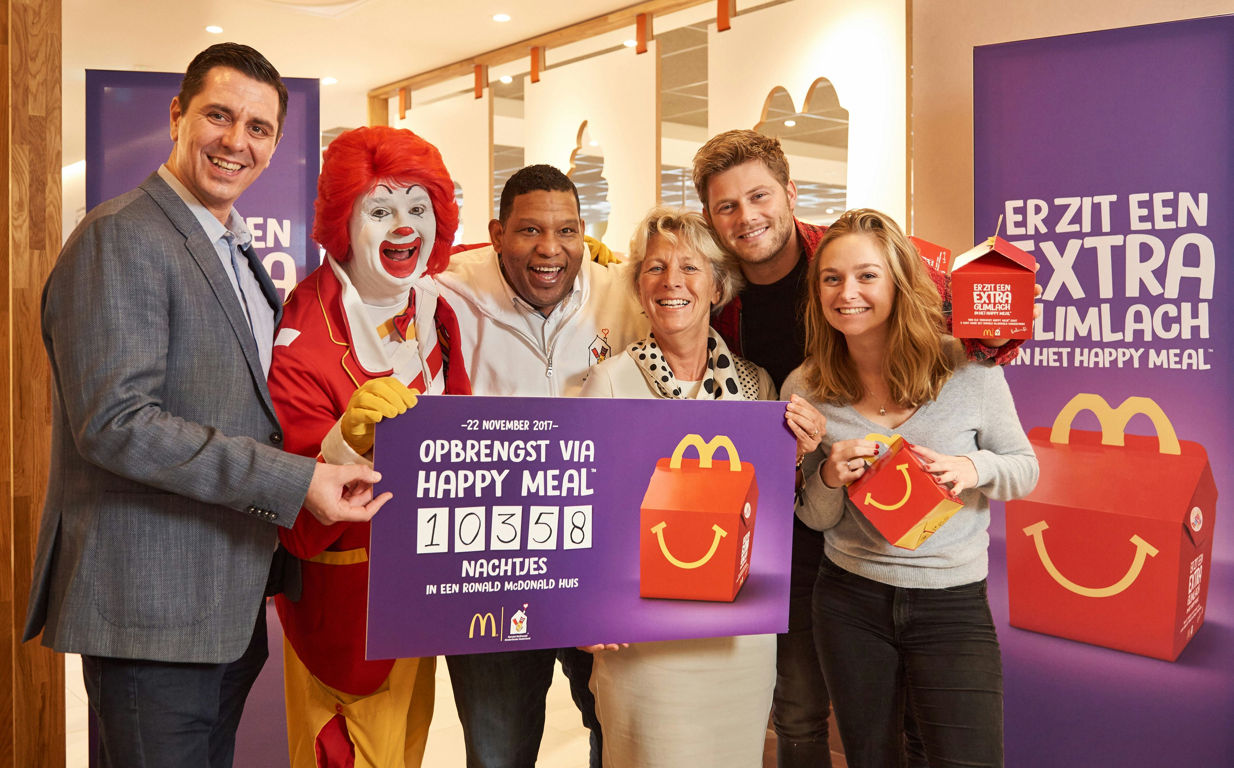 McDonald's doneert ruim 10 duizend overnachtingen voor ouders van zieke kinderen