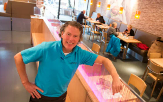 Bauke van der Meer: ‘Vroeger draaide het puur om de snacks, de klant verwacht nu veel meer.’